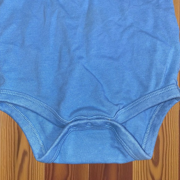 Tommy Hilfiger 18M Light Blue Polo Baby Onesie - Picture 4 of 8